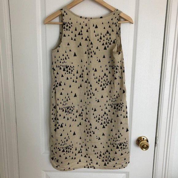 MOCIUN Linen Dress Hand-printed - Picture 2 of 6